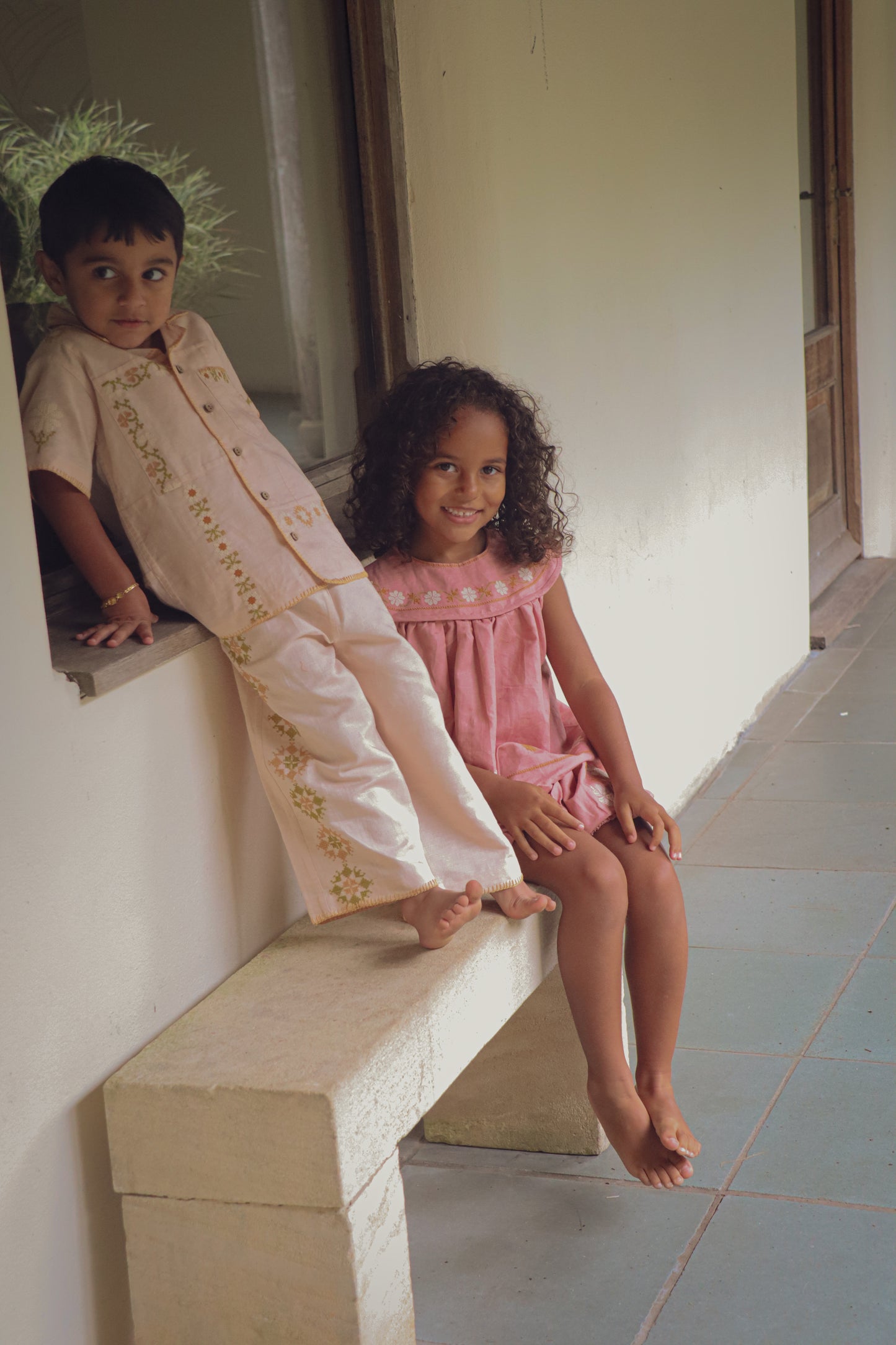 Sunil Trousers - Blush