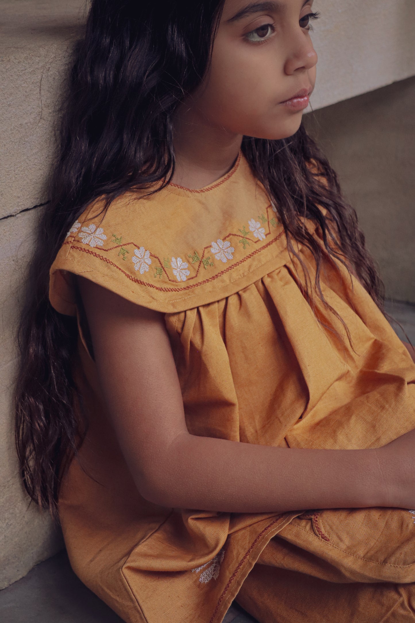 Hema Blouse - Amber