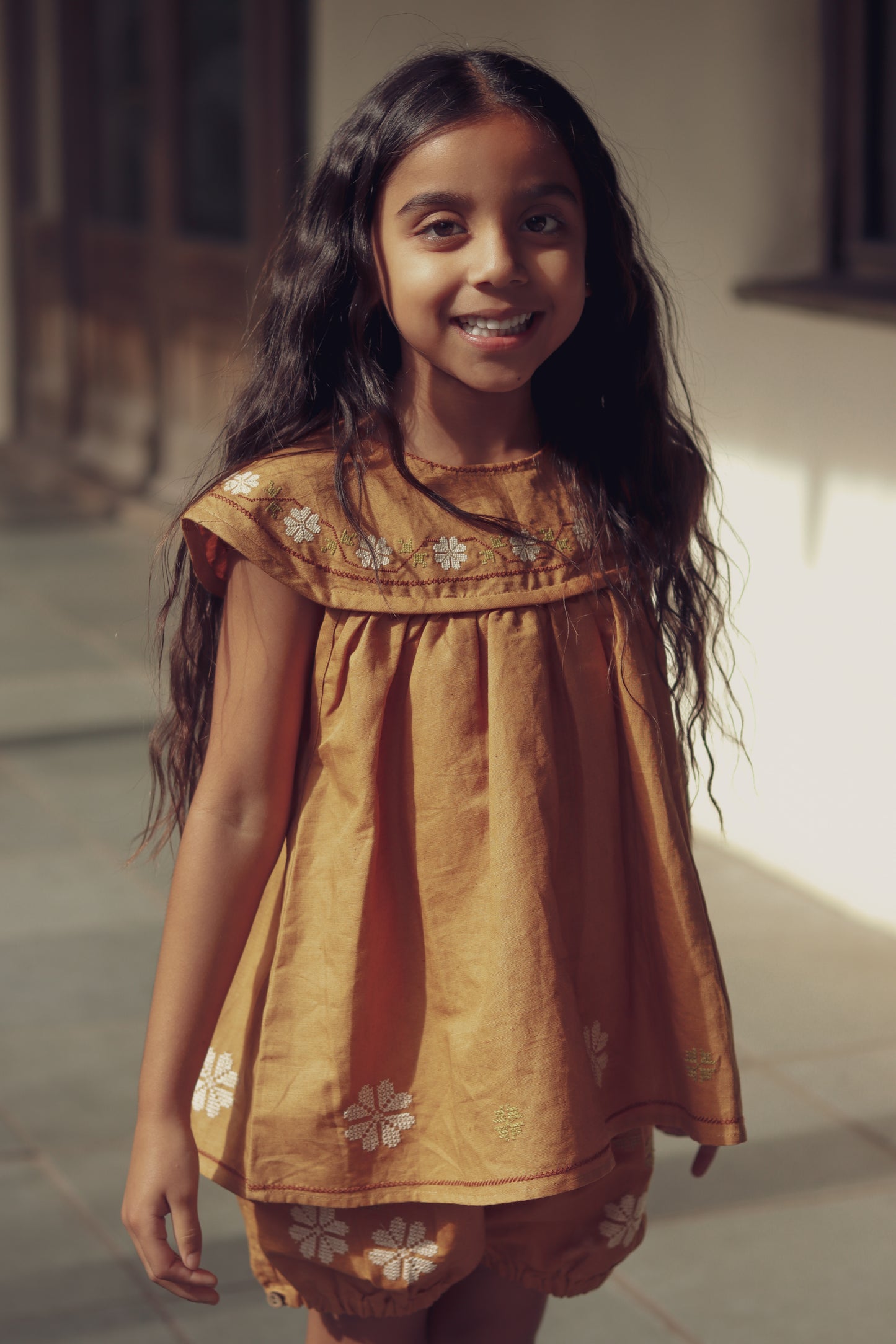 Hema Blouse - Amber
