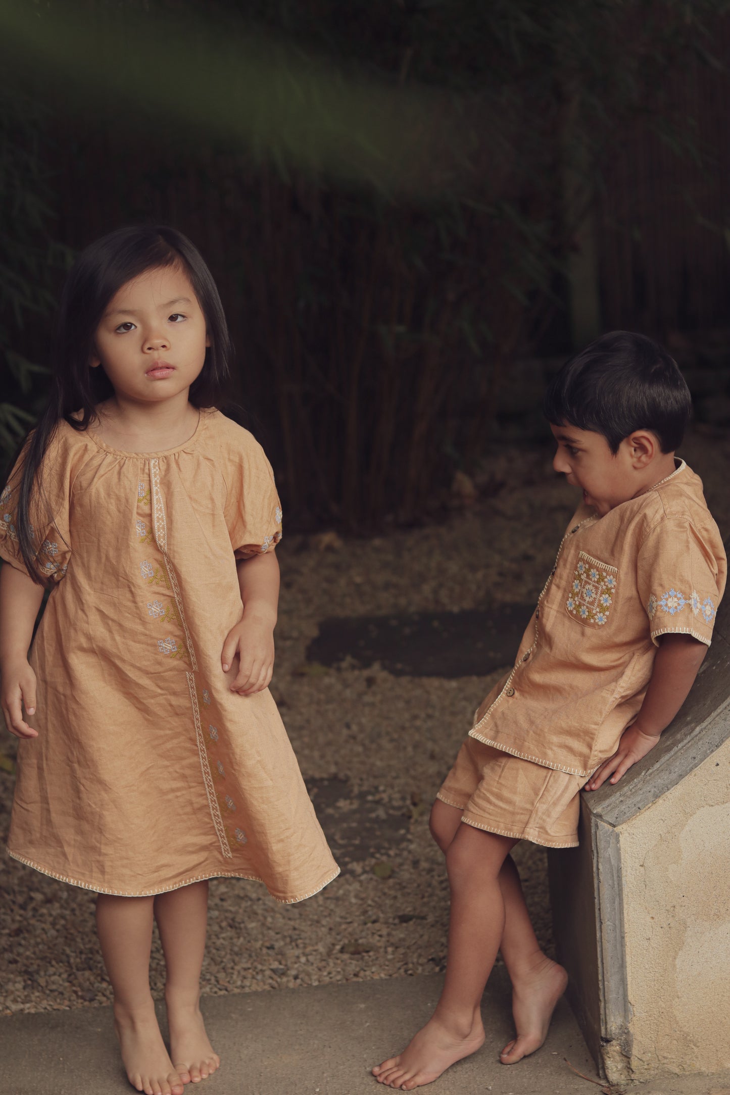 Priyanka Dress -Sandstone