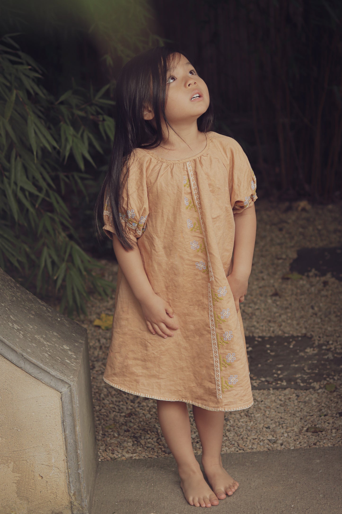 Priyanka Dress -Sandstone