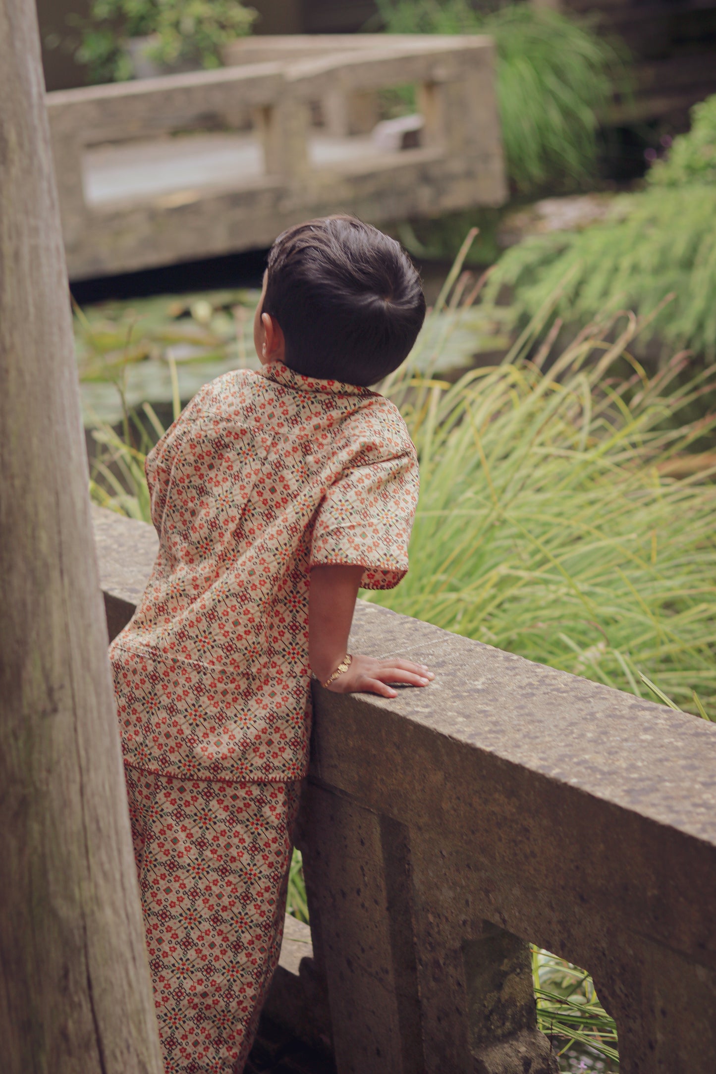 Peca Shirt- Patola Print