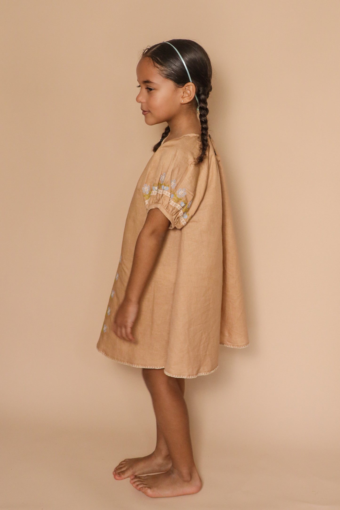 Priyanka Dress -Sandstone