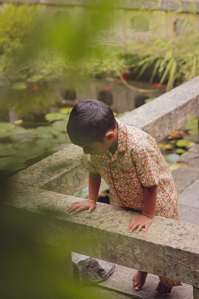 Peca Shirt- Patola Print
