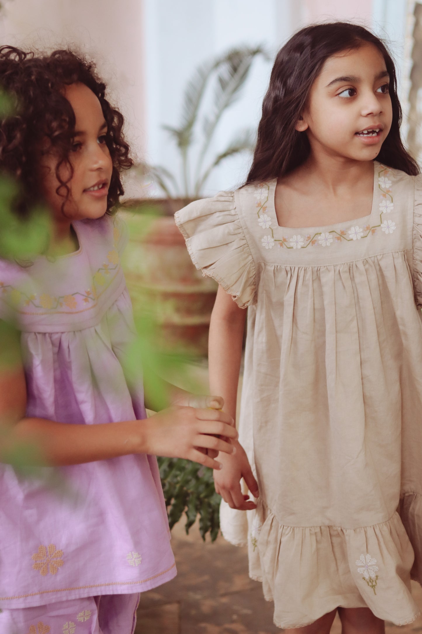 Rani Dress - Oat