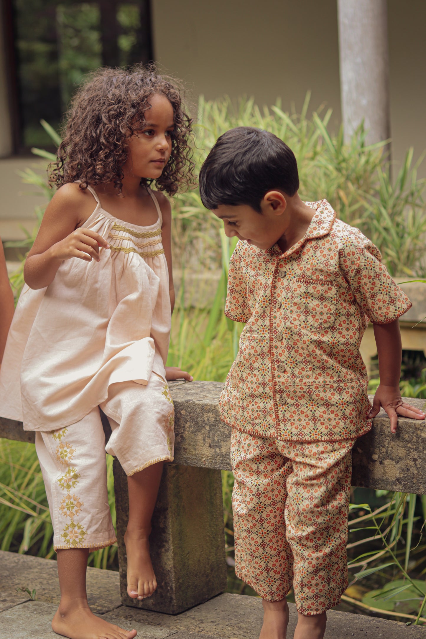 Peca Shirt- Patola Print