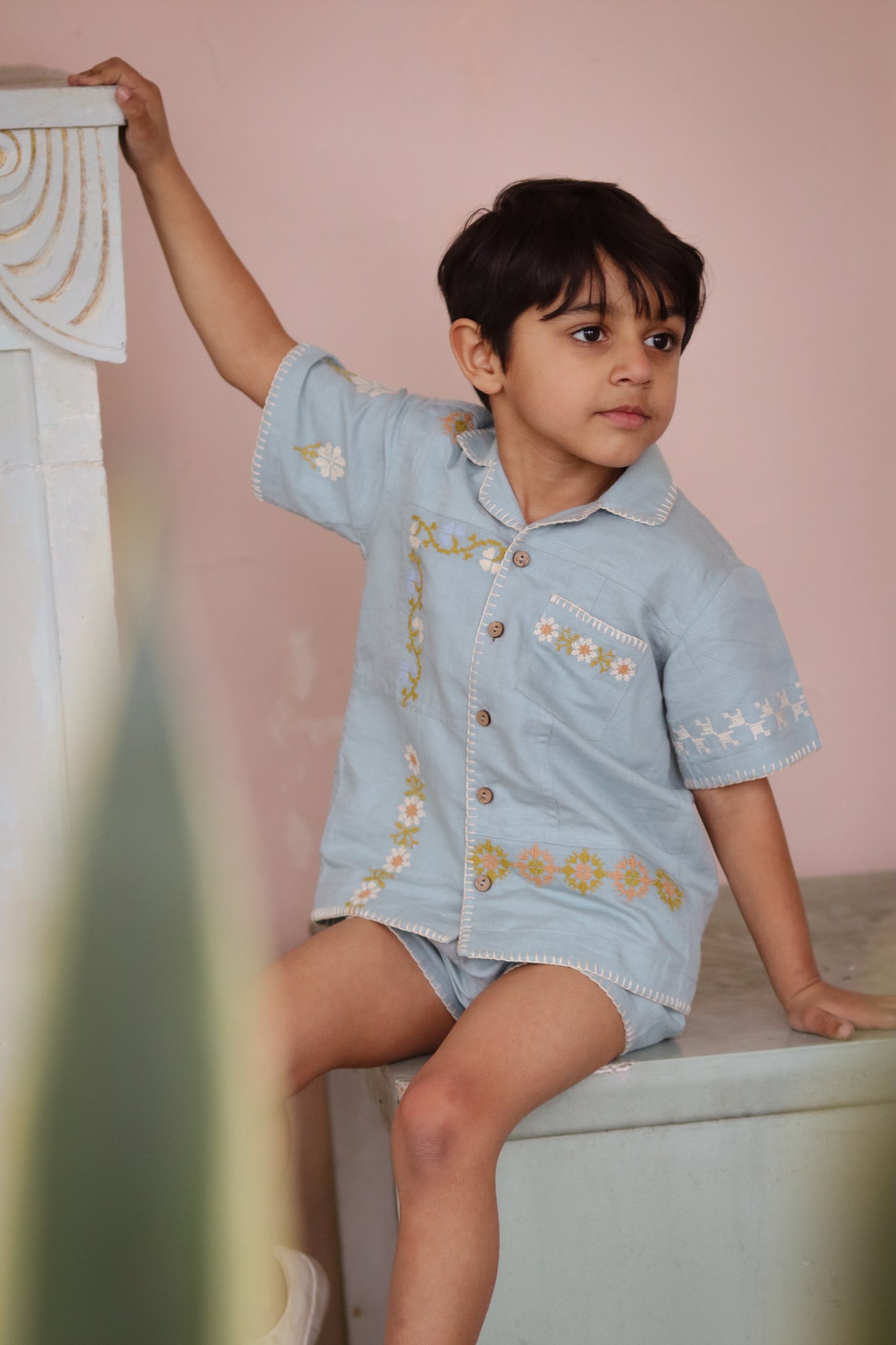 Peca Shirt -Ocean