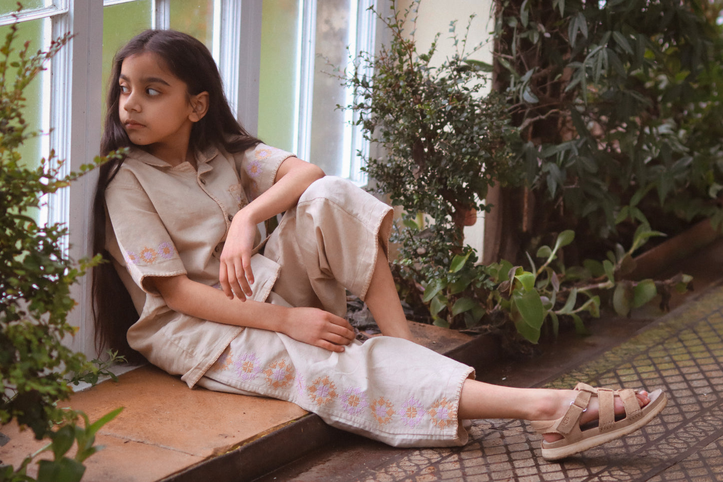 Sunil Trousers - Oat