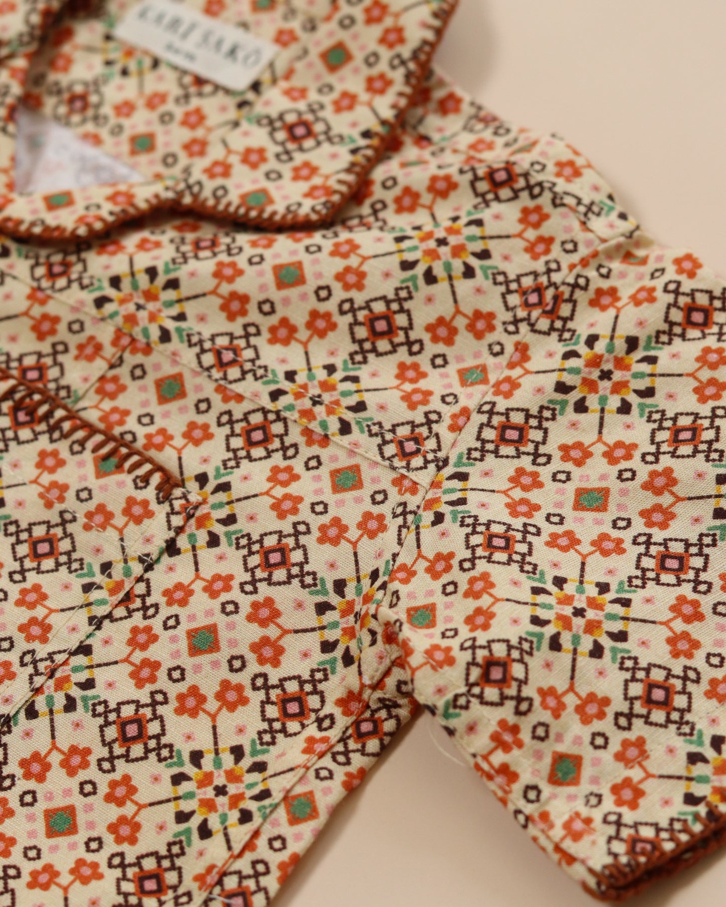 Peca Shirt- Patola Print