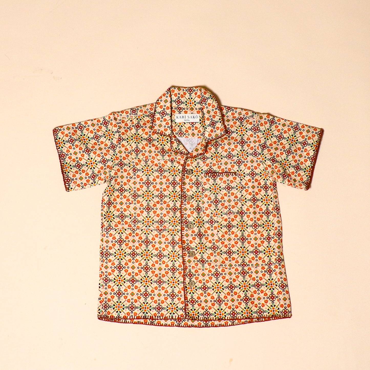 Peca Shirt- Patola Print