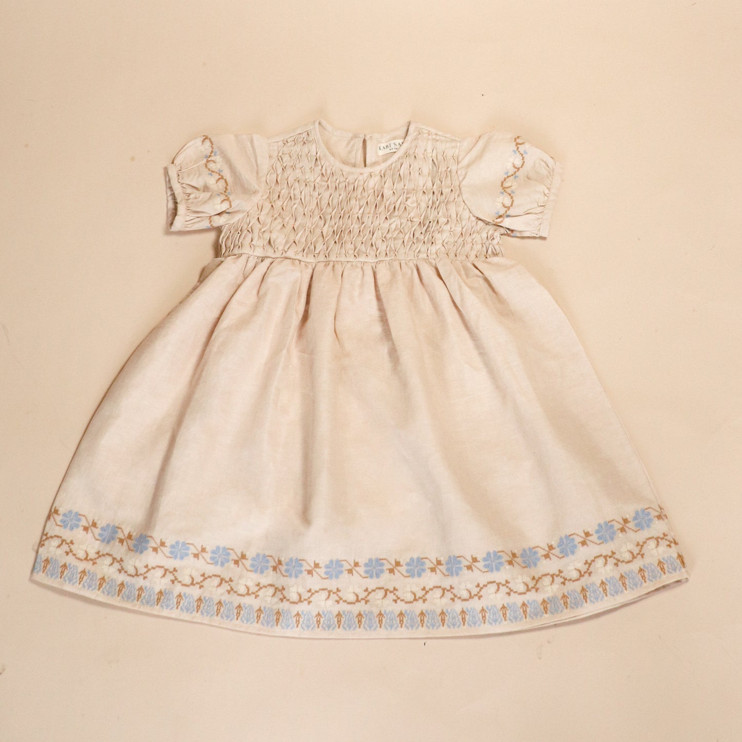 Sonali Smock Dress - Linen (Exclusive)